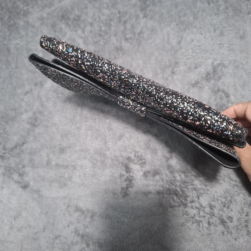 Sparkling Black Evening Clutch - Picture 13 of 13